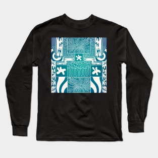 Abstract Lines #100 Long Sleeve T-Shirt